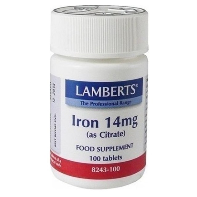 LAMBERTS - Iron 14mg | 100 tabs