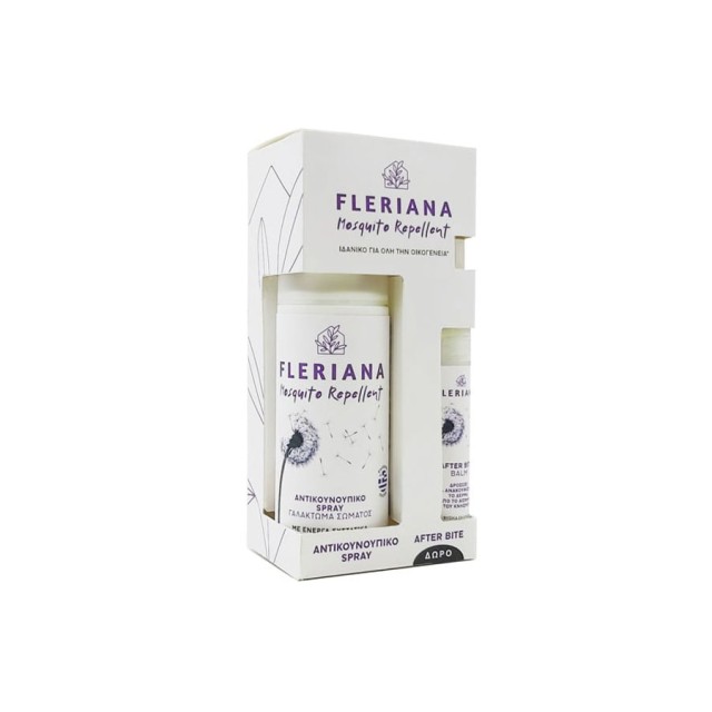 POWER HEALTH - Fleriana SET Mosquito Repellent Spray (100ml) & ΔΩΡΟ After Bite Balm (7ml)