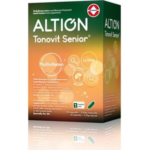 ALTION - Tonovit Senior Multivitamin | 40 caps