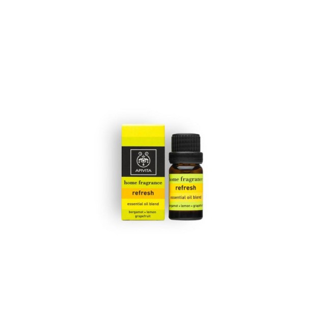 APIVITA - Home Fragrance Refresh Essential Oil Blend Bergamot Lemon Grapefruit | 10ml