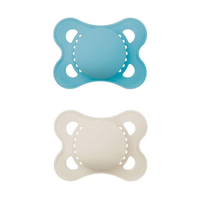 MAM - Colours of Nature Πιπίλα Σιλικόνης 2-6m Boy (118SB) | 2τμχ