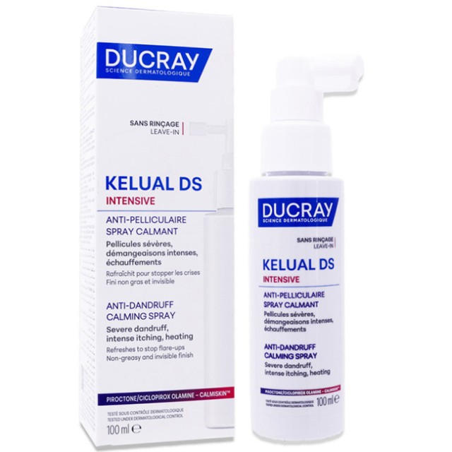 Ducray Kelual DS Intensive Spray Καταπραϋντικό Σπρέι κατά της Πιτυρίδας, 100ml