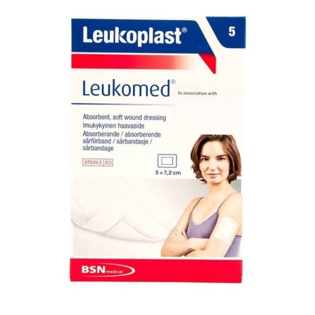 Leukoplast - Leukomed 5 x 7.2cm sterile | 5τμχ