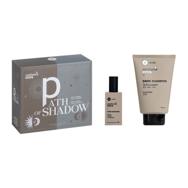 Panthenol Extra Promo Path of Shadow Dark Shadows 3in1 Cleanser 200ml & EDT 50ml