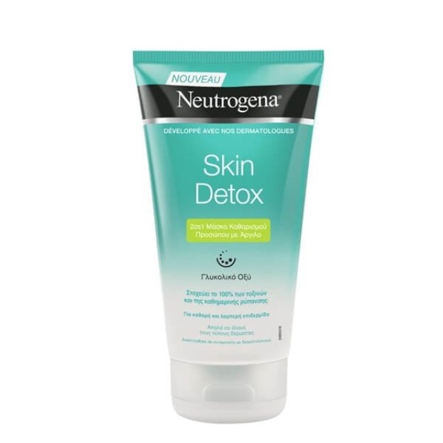 NEUTROGENA - Skin Detox 2 in 1 Clay Wash Mask | 150ml