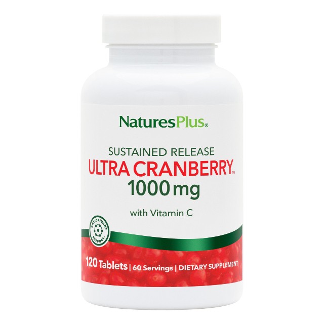 Natures Plus Ultra Cranberry 1000mg 120tabs