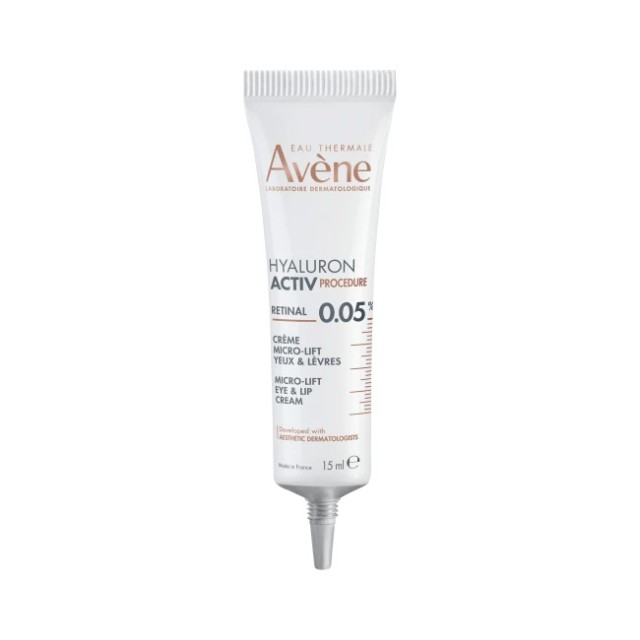 Avène Hyaluron Activ Procedure Retinal 0.05% Micro-Lift Κρέμα Ματιών & Χειλιών 15ml