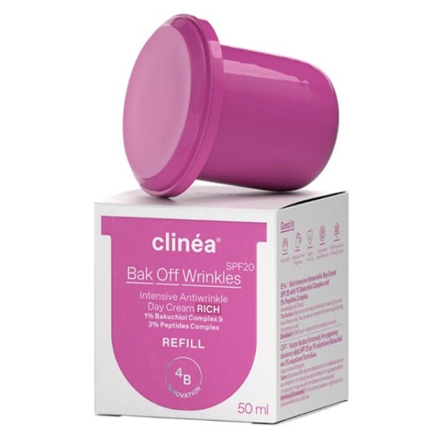 Clinea - Refill Bak off Wrinkles Rich SPF20 50ml