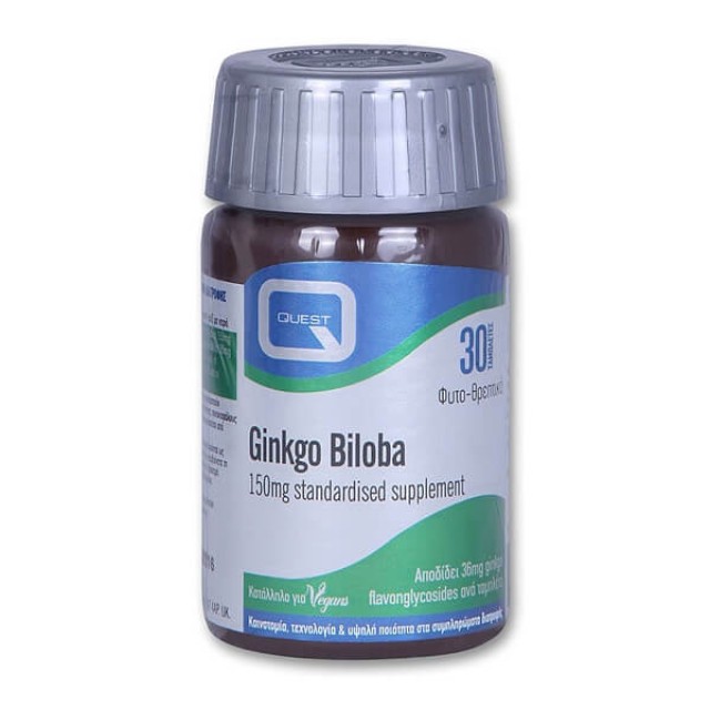 QUEST - Ginkgo Biloba 150mg | 30tabs