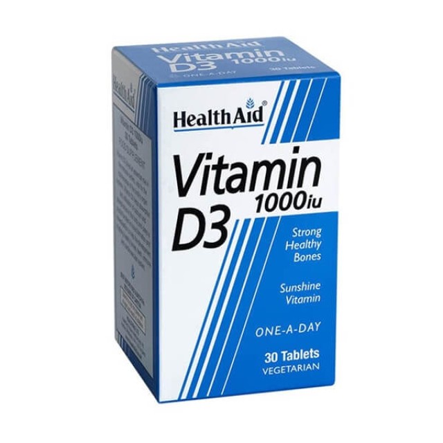 HEALTH AID - Vitamin D3 1000iu | 30tabs