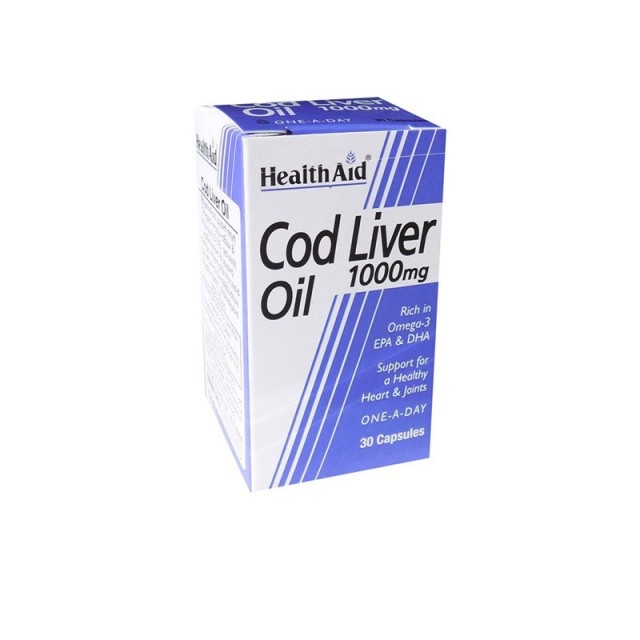 HEALTH AID - Cod Liver Oil 1000mg | 30caps