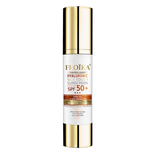 FROIKA - Hyaluronic Silk Touch Tinted Light sunscreen SPF50+ | 50ml