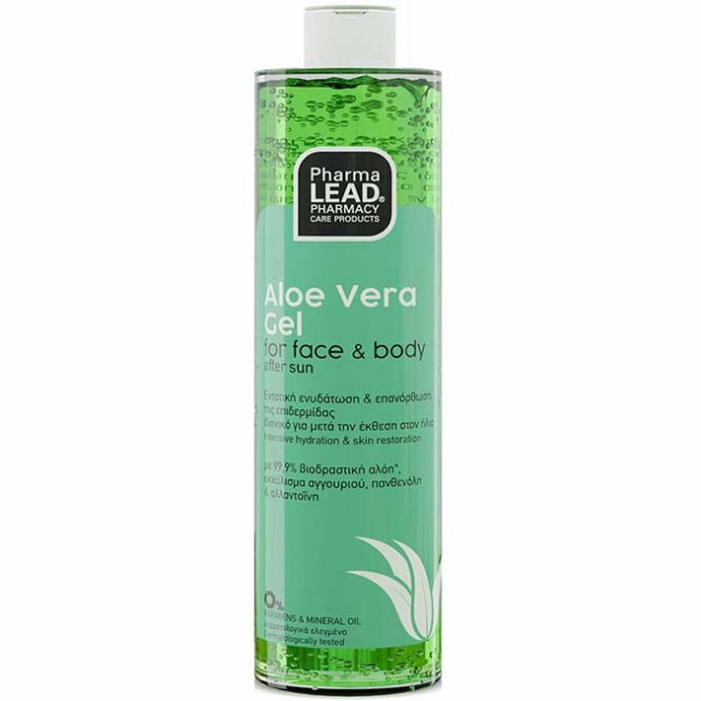 Pharmalead Pharmalead After Sun Gel για Πρόσωπο και Σώμα με Aloe Vera & Πανθενόλη 300ml