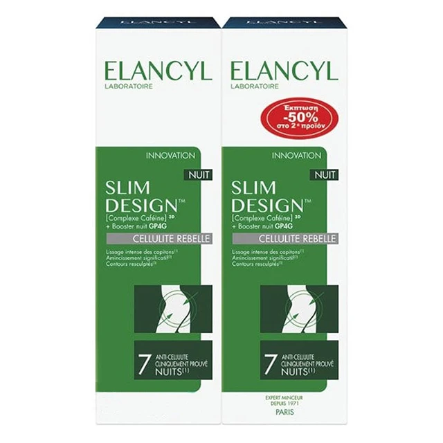 Elancyl - Slim Design Night Cream 2x200ml