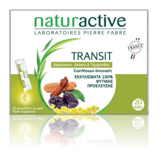 NATURACTIVE - Transit για τη Δυσκοιλιότητα | 20 Sticks