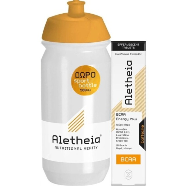 Vican Promo Aletheia BCAA Energy Plus 18 Αναβράζοντα Δισκία & Παγούρι