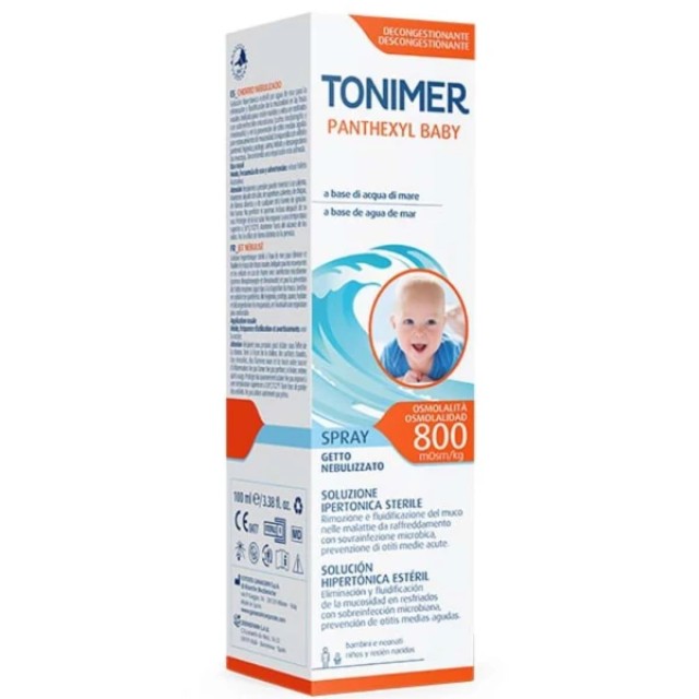 Tonimer Panthexyl Baby Spray Nebulized Jet 100ml