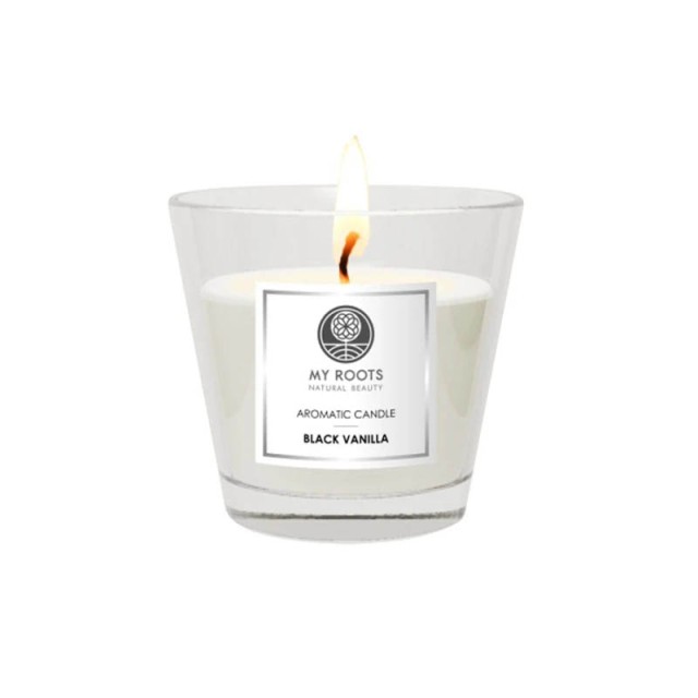 MY ROOTS - Black Vanilla Mini Candle | 64gr