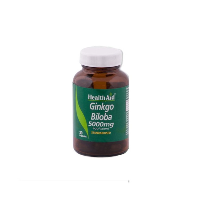 HEALTH AID - Ginkgo Biloba 5000mg | 30 caps