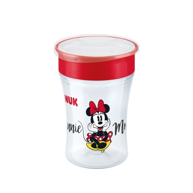 NUK - Evolution Disney Minnie Mouse Magic Cup 8m+ Red (10.255.425) | 230ml