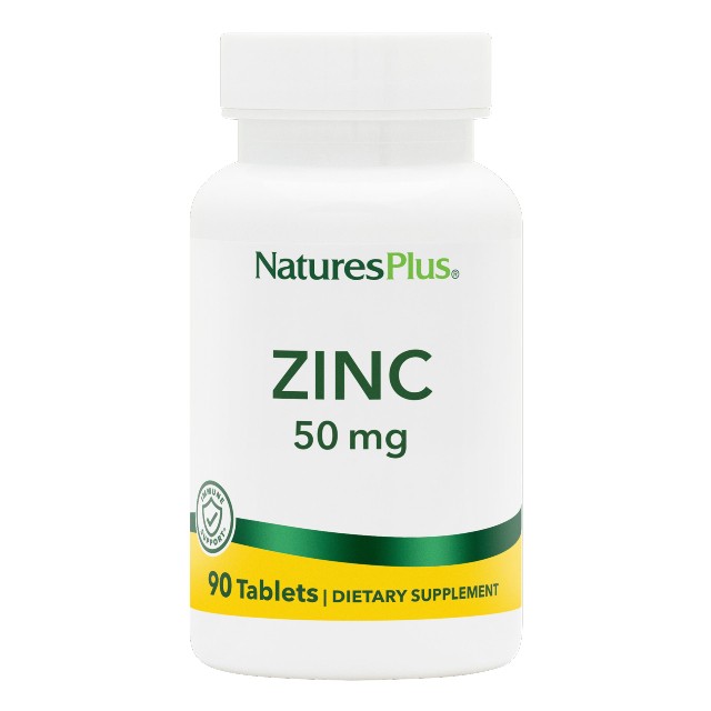 Natures Plus Zinc 50mg 90tabs