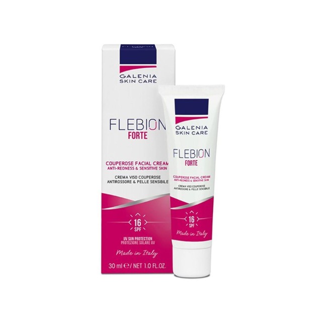 Cerion Flebion Forte Κρέμα Προσώπου Ημέρας με SPF16 κατά της Ερυθρότητας με Ceramides 30ml