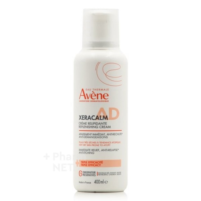 Avène Xeracalm AD Replenishing Cream Κρέμα Αναπλήρωσης Λιπιδίων 400ml