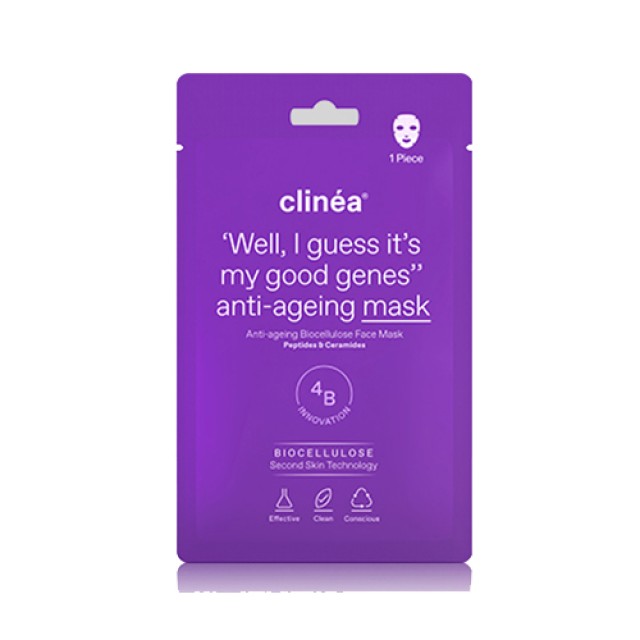 Clinea - Anti-Ageing Biocellulose Face Mask 1τμχ