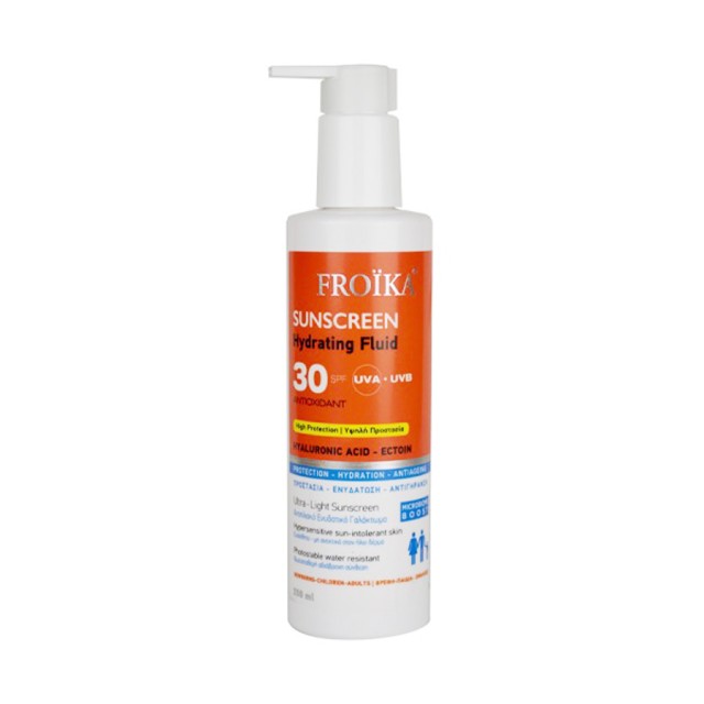 FROIKA - Sunscreen Hydrating Fluid SPF30 | 250ml