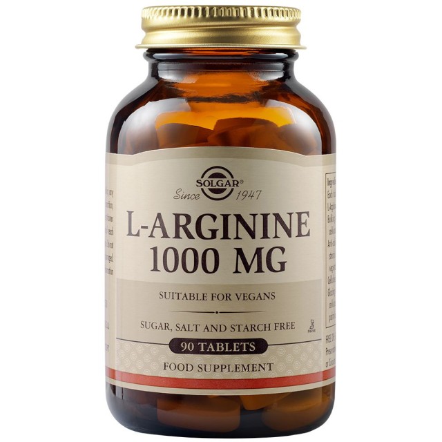 SOLGAR - L-Arginine 1000 mg | 90 tabs