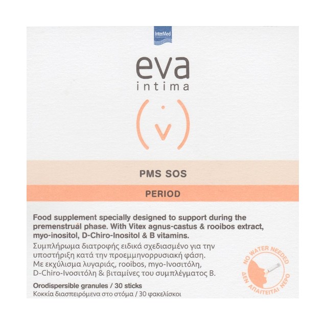 Intermed Eva Intima PMS SOS Period 30 Sticks