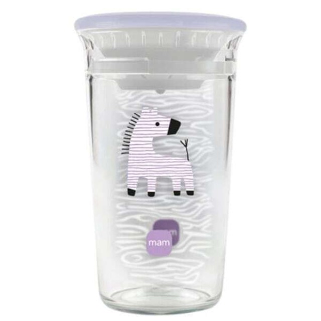 MAM Ποτηράκι Easy To Drink Cup Για 8+ Μηνών 290ml Ροζ