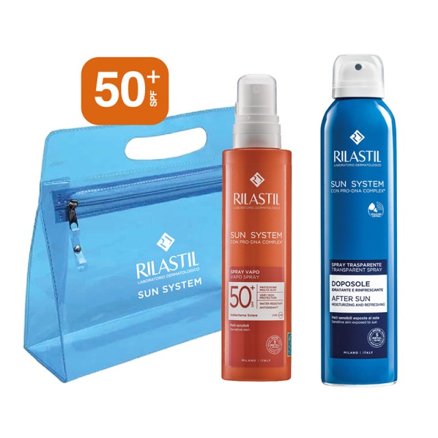 RILASTIL - Promo Sun System Vapo Spray SPF50 (200ml) & Δώρο After Sun Spray (200ml)