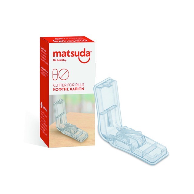 MATSUDA - Cutter for Pills Θήκη Χαπιών με Κόπτη | 1τμχ