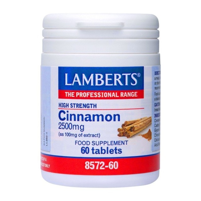 LAMBERTS - Cinnamon 2500mg | 60 tabs