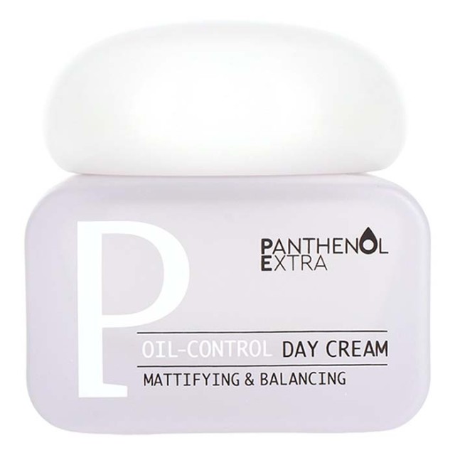 Panthenol Extra Oil-Control Day Cream Mattifying & Balancing Ενυδατική Κρέμα Ημέρας, 50ml