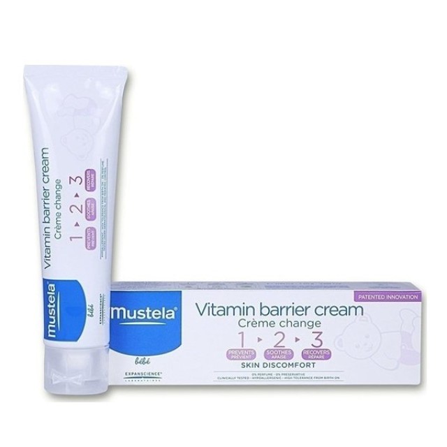 MUSTELA - 123 Vitamin Barrier Cream | 100ml
