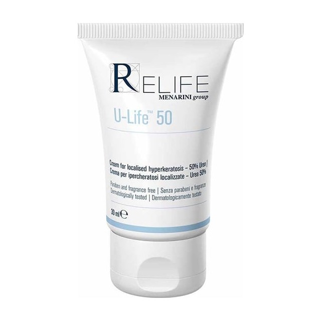 ReLife U-Life 50 Κρέμα για Υπερκερατώσεις 30ml
