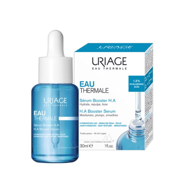 Uriage Eau Thermal H.A. Ενυδατικό Booster Προσώπου με Υαλουρονικό Οξύ 30ml