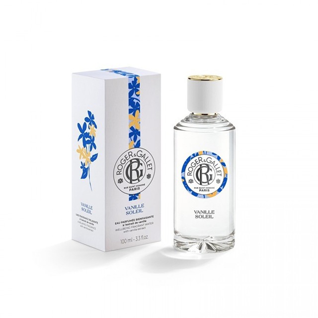 Roger & Gallet Vanille Soleil Wellbeing Fragrant Water Eau Parfumee Bienfaisante 100ml