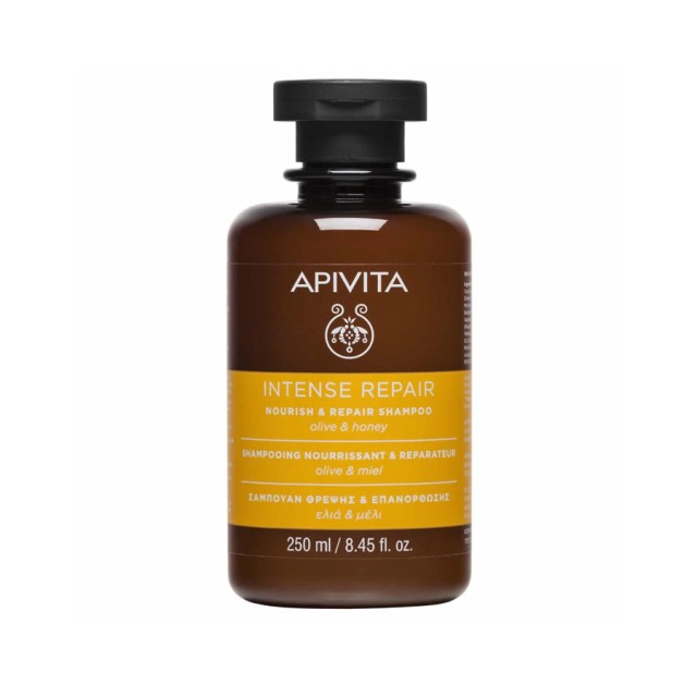 APIVITA - Nourish & Repair Σαμπουάν με Ελιά & Μέλι | 250ml