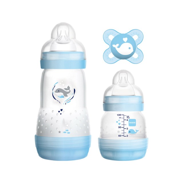 MAM - Easy Start Anti-Colic Starter Set Blue 0m+ | 3τμχ