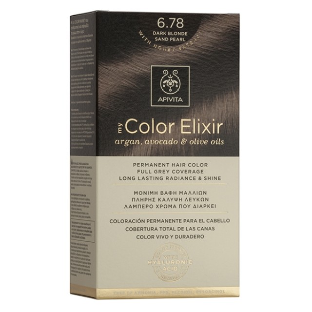 APIVITA - My Color Elixir 6.78 Ξανθό Σκούρο Μπεζ Περλέ