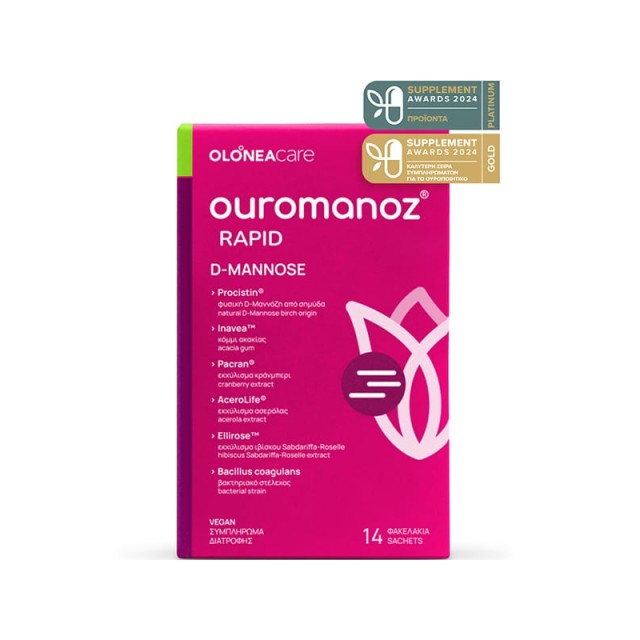 OLONEA - Ouromanoz Rapid D-Mannose | 14saches