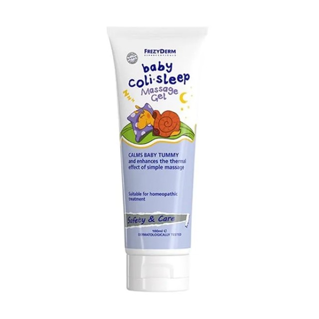 Frezyderm Coli-Sleep Massage Gel Άνυδρο Τζελ Ανακούφισης Βρεφικού Κολικού, 100ml