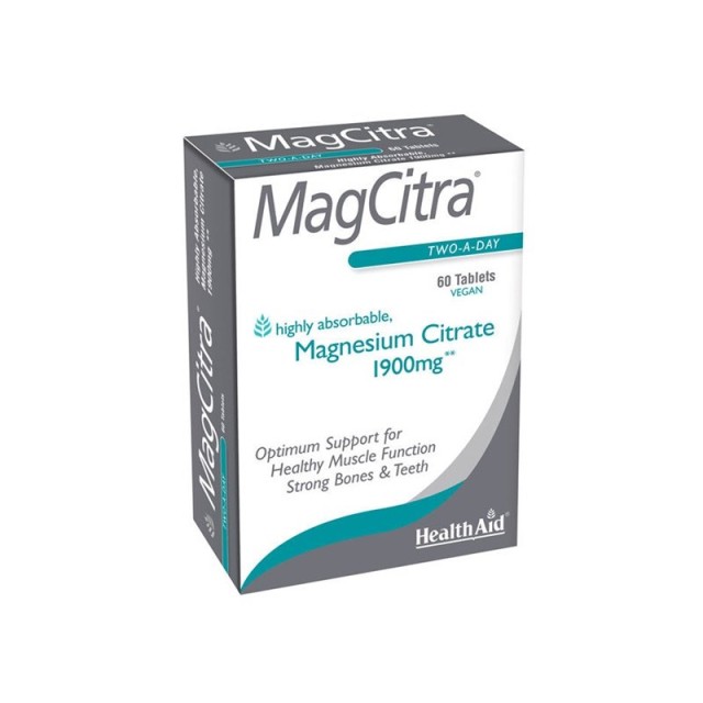 HEALTH AID - Mag citra 1900mg | 60 tabs