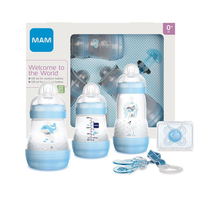 MAM - Welcome to the world Gift Set Boy 0m+ | 5τμχ