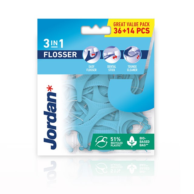 JORDAN - 3in1 Flosser | 50τμχ