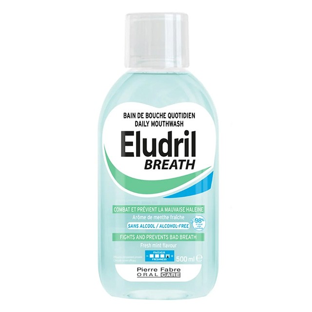 ELGYDIUM - Eludril Classic Breath Daily Mouthwash | 500ml