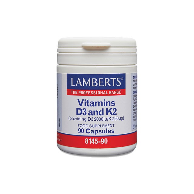 LAMBERTS - Vitamins D32000iu & K2 | 90caps